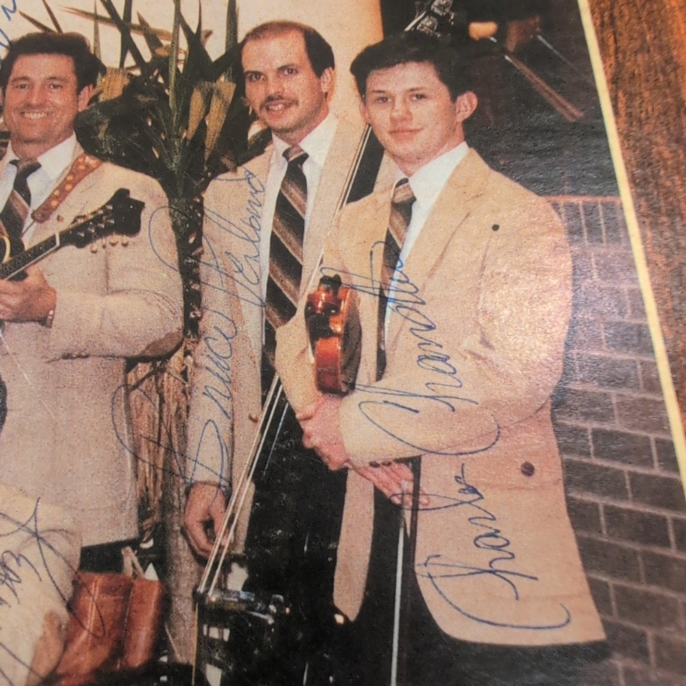 The Primitive Lord Give Me A Place Signed Vinyl LP Gospel Bluegrass Record - Picture 4 of 5